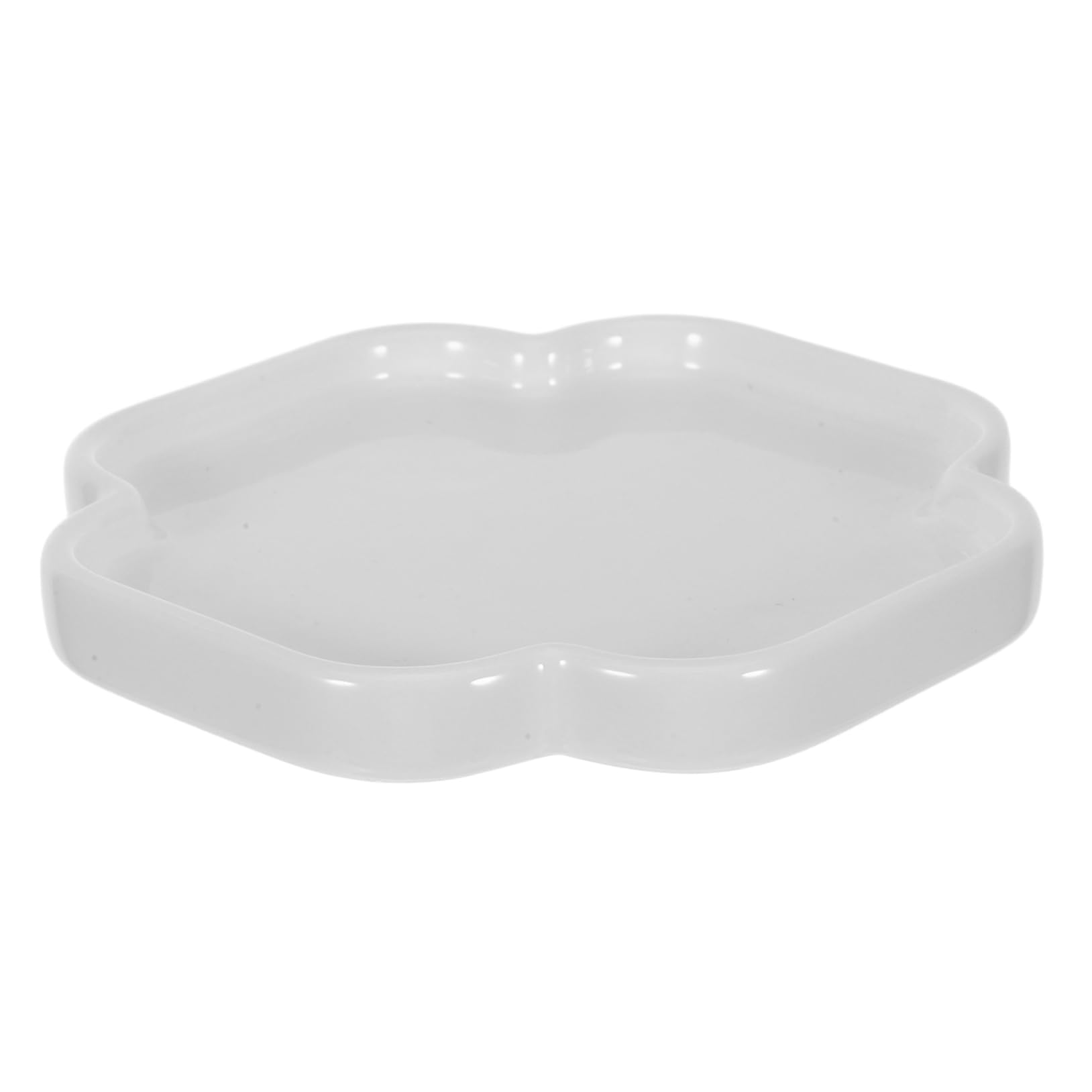 Beavorty Chinese Style Ceramic Pastry Plate Elegant Snack Dessert Tray for Fruits and Appetizers for Parties and Everyday Use Sturdy and Easy to Clean Serving Dish