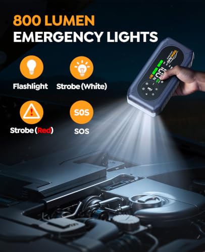 YaberAuto 5000A Jump Starter