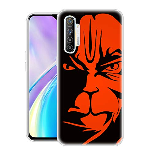 Image of Fashionury inchBAJRANG Bali Designer Printed Soft Silicone Back Case Cover for Realme XT /Realme Xt Back Cover