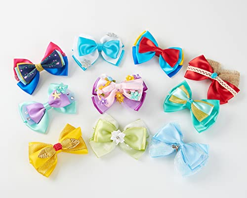 Set de 10 pinzas de moño para cabello de niñas y mujeres miniatura 2