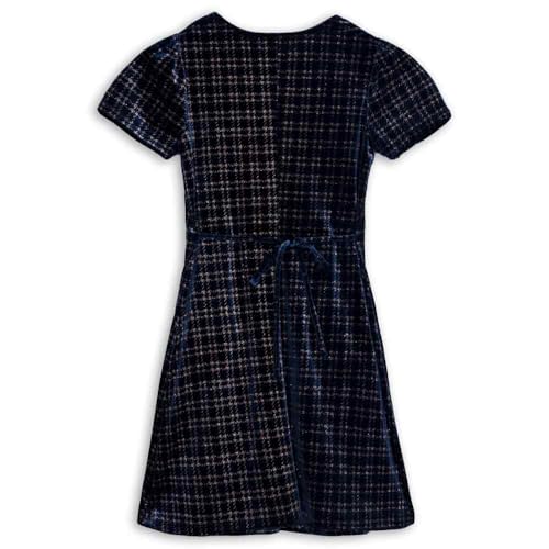 Speechless Girls' Short Sleeve Knit Boucle Party Dress4