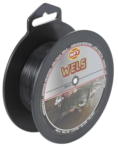 WFT Zielfisch Wels 200m - Monofile Wallerschnur, Durchmesser/Tragkraft:0.60mm / 19.9kg Tragkraft WFT Zielfisch Wels 200m - Monofile Wallerschnur, Durchmesser/Tragkraft:0.60mm / 19.9kg Tragkraft