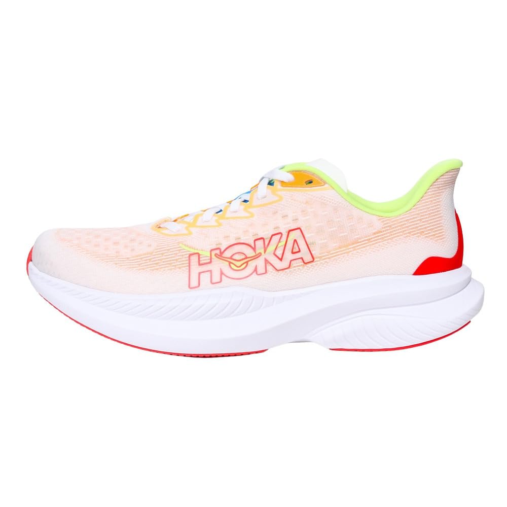 On ランニングシューズ ホワイト/オレンジ Amazon.co.jp: ホカ（HOKA） ランニングシューズ マッハ6