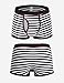 CHUNG Men's X-temp Cotton Boxer Brief Underwear Fashion Stripe Assorted Pack of 5, XL