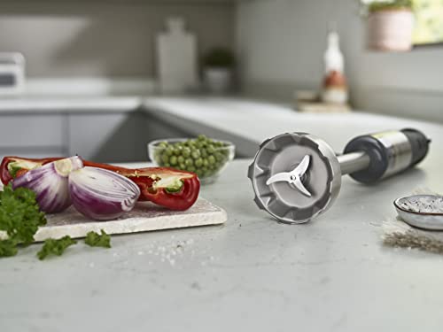 Kenwood HBM60.007GY Mixer, Grau, 25.6 x 22.8 x 22.2 cm – Ansicht 3