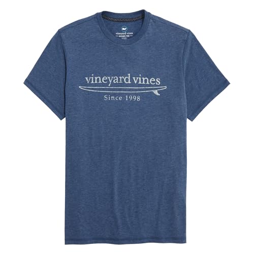 vineyard vines Men's Surf Logo Short-Sleeve Dunes Tee