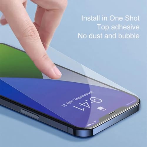 Image of 9H Tempered Glass Screen Protector for Oppo Reno 13 - Anti-Scratch, HD Clear, Bubble Free, White Edge | Pack of 10