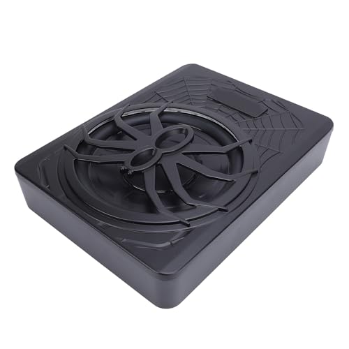 RASTKY 10 Zoll 800 W Schlanker Untersitz-Subwoofer mit LED-Licht,...