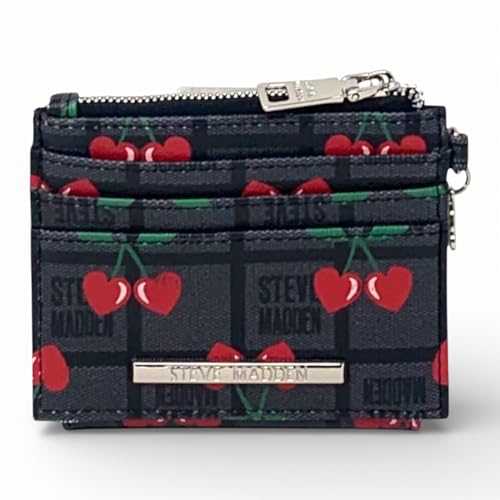 Image of Steve Madden BHayden Wallet (Black /Cherry, One Size)