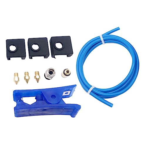Mobestech Kit De Tubo De Silicone Para Mangueira Bico De Tubo De Ptfe Para Acessórios De Impressora