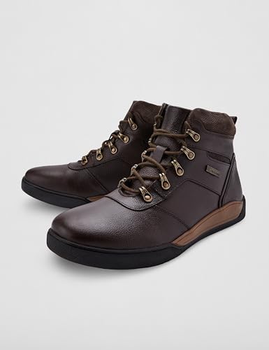Image of Red Chief Genuine Leather Casual Boots for Men | Rugged & Stylish Everyday Footwear | RC3841