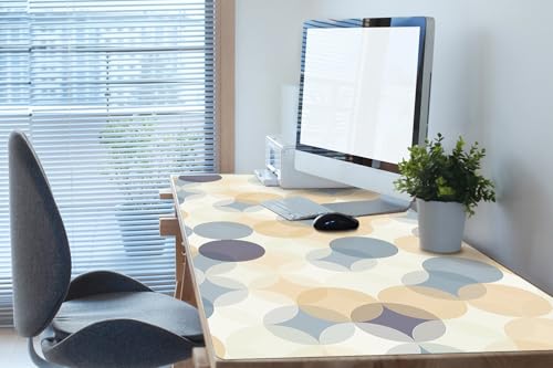 Sous-main de bureau imperméable et lavable avec bords arrondis - 2