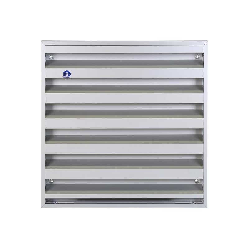 Renson 431 - Grille murale d'évacuation en aluminium - Renson - Naturel 165 x 165 mm