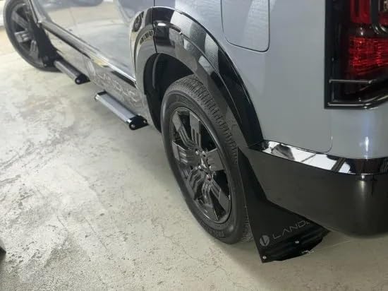 【未使用】デリカD5 後期　LANDLIC マッドガード ブラック Amazon | ランドリック(Landlic)BLACK(ブラック)新型DELICA D:5 2026年