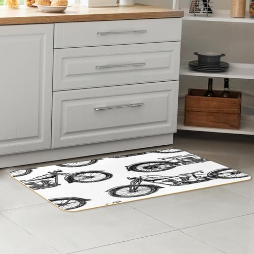Alfombra de cocina absorbente y lavable con base antideslizante pack de 2 7