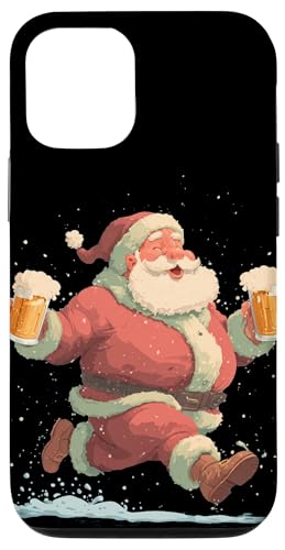 �N���X�}�X�r�[�����D�Ƃ̂��߂̃r�[���ƈꏏ�ɑ���T���^�N���[�X �X�}�z�P�[�X iPhone 12/12 Pro �p