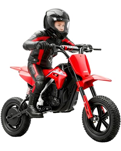​TCARAIWEN Elektro-Dirtbike, 24V batteriebetriebenes Motorrad, BLDC-Motor, max. 16 km/h & 73 kg für 5-6 Jahre