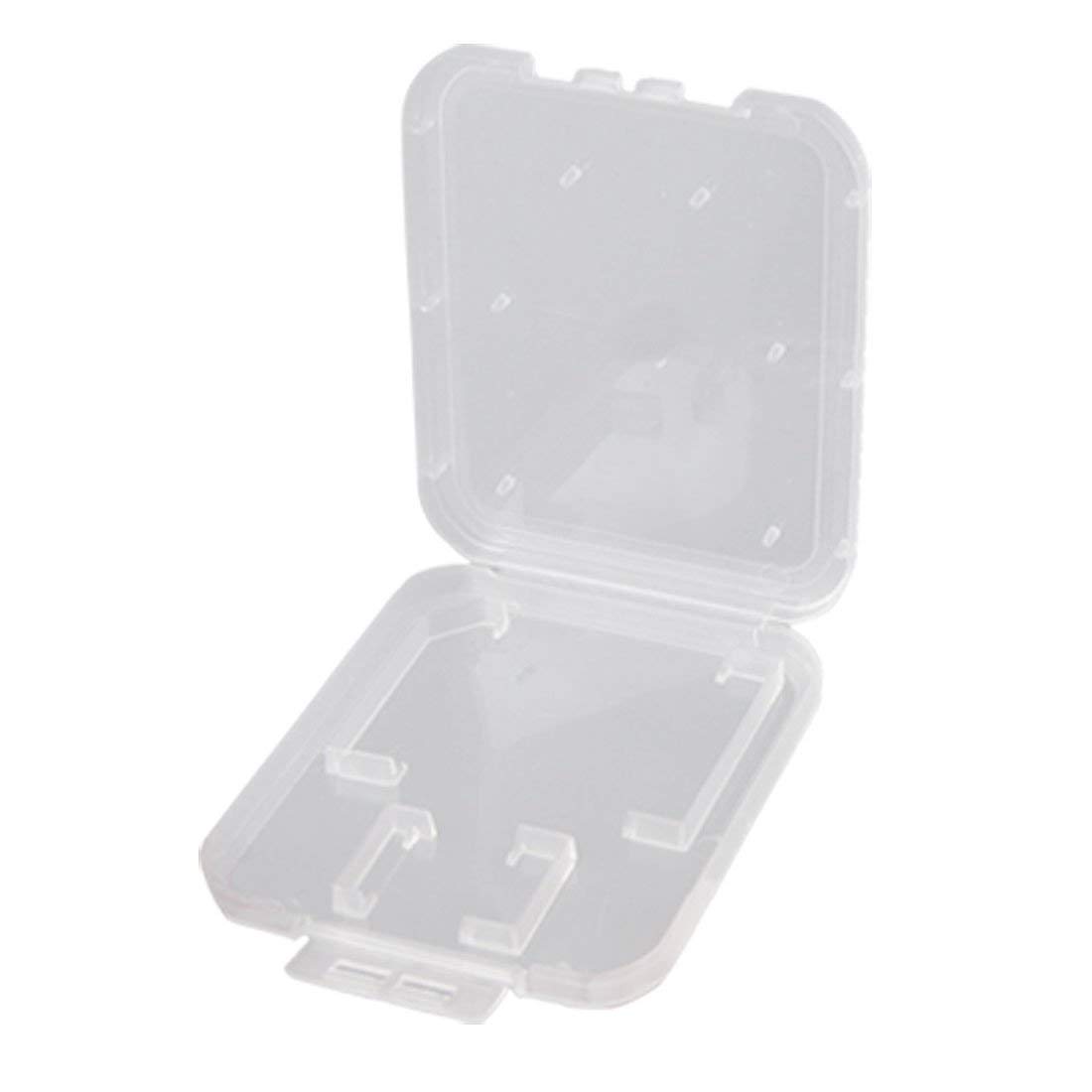 10 Custodie Trasparenti Per Schede SD MicroSD | Porta Memoria In Plastica | Custodia Protettiva