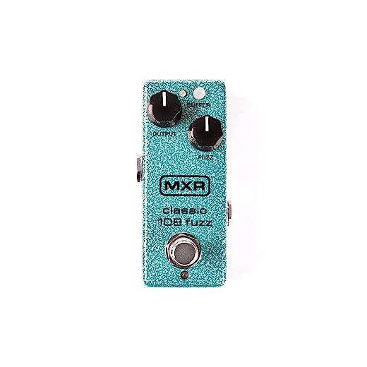 JIM DUNLOP MXR - M296 - Pedal de efectos Classic 108 Fuzz Mini