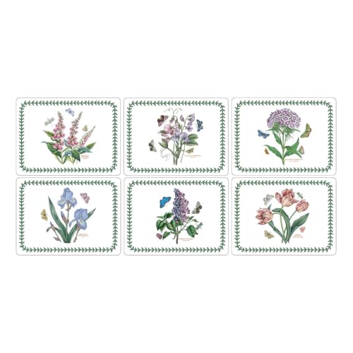 Pimpernel Botanic Garden Placemats, Set of 6, 30.5 x 23cm
