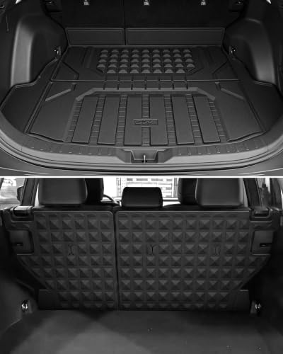 Image of 3W Floor Mats for Toyota RAV4 Hybrid 2026, TPE All-Weather Custom Fit