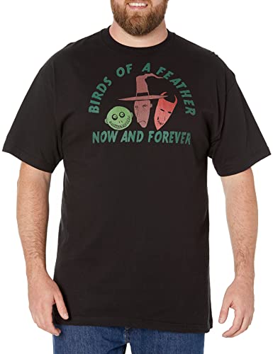 T-shirt Nightmare Before Christmas Disney pour homme grand en coton noir