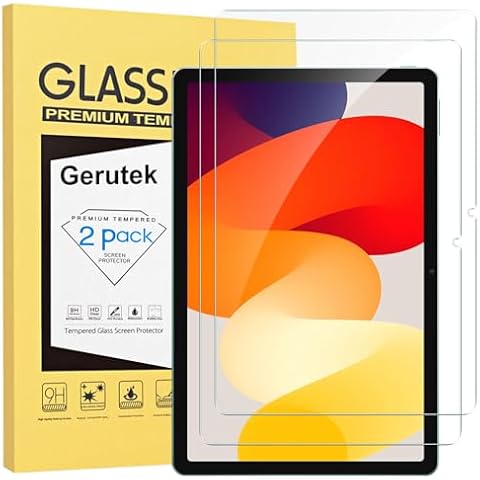 Gerutek Tempered Glass Protector for Xiaomi Redmi Pad SE Cover