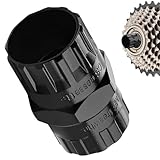 ‌Zahnkranzabzieher 2-in-1 Fahrrad Werkzeugset - Kompatibel mit Shimano 5-12-fach, Kassette & Ritzelabzieher, 12 Zähne, Wärmebehandeltem Stahl, Profi-Qualität für Fahrradreparatur