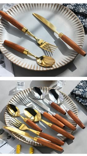 Set Cuchillos Mesa 4 Piezas Acero Inox Base miniatura 4