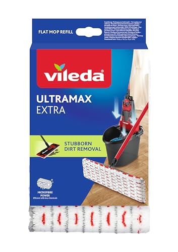 Vileda UltraMax, Recambio de mopa para Sistema Ultramax, 1 Unidad