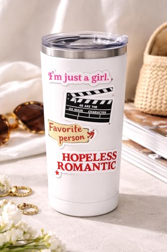 Image of Downtown Aesthetic 37pcs Waterproof Vinyl Stickers Pack for Laptop, Phone, Bottle, Skateboard | Cute, Funny, Gen Z, Baddie, Motivational Stickers for Girls & Teens | Durable & Fade Resistant