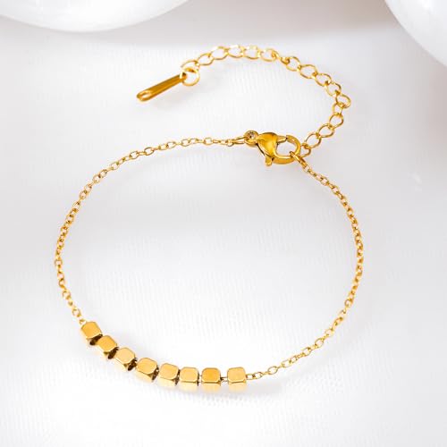 Image of Rubans Demi Fine Stainless Steel Bracelet Waterproof Gift for Women & Girls