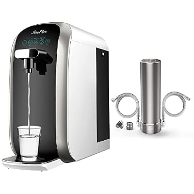 SimPure Y7P Countertop RO Water Filter + SimPure V7 Under Sink Water Filter