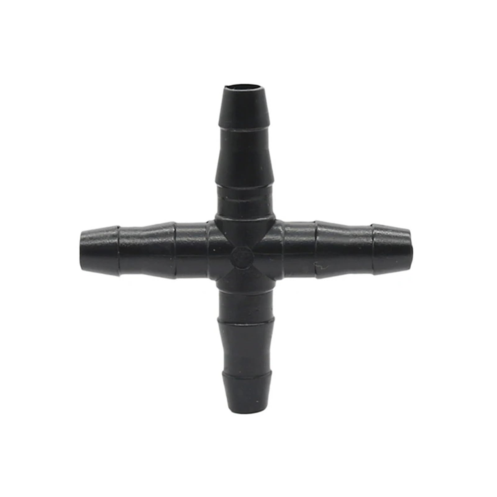 Quality Connettore a 4 Vie con Raccordo Incrociato Tubo da 1/4 di Pollice Adatto for l'irrigazione del Giardino Attacco rapido 300 Pezzi Durable