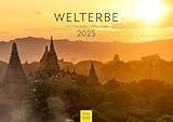Edition Seidel Calendario premium Patrimonio Mundial 2025, formato DIN A3, calendario de pared, Europa, Asia, Alemania, Australia, agua, desierto, costa, playa, isla, Peter Schickert