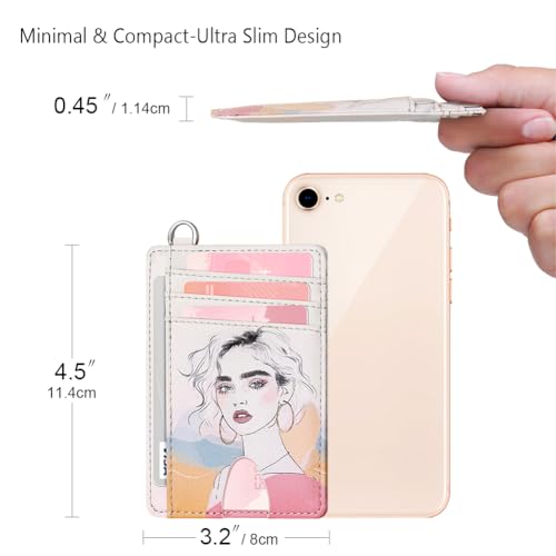 Image of FurArt Slim Minimalist Wallet RFID Credit Card Holder for Men | slim minimalist compact rfid id window thin