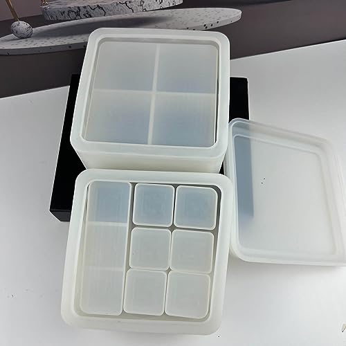 Molde para actividad artesanal de resina: diseña una caja de joyería apilable 4