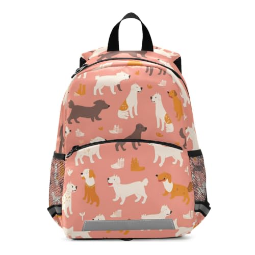 Sac à dos maternelle étanche et léger avec motifs chiens de dessin animé