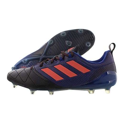adidas Womens Ace 17.1 Firm Ground Soccer Athletic Cleats, Navy, 8