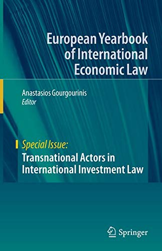 Buy Transnational Actors in International Investment Law — BookShops.in