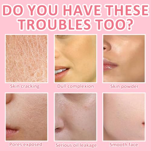 2PCS Pore Primer Gel Cream, Invisible Pores Face Primer - Pore Base Gel Cream que Alisa la Piel, Base Face Primer Under Foundation para un Maquillaje Mate Impecable y Duradero - imagen 6