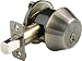 Brinks 2717-109 Single Cylinder Deadbolt Keyed on One Side, Antique Bass