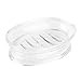 Price comparison product image iDesign Franklin Soap Dish, Clear