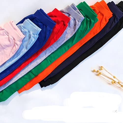 LNICEAR Toddler Boys Girls Solid Cotton Jogger Sweatpants Kids Casual Elastic Waist Pants Athletic Trousers with Pockets3