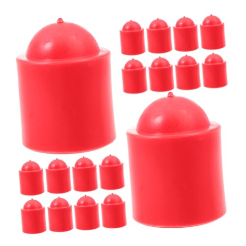 BELLIFFY Cue Stick Joint Protector 25pcs Billiard Cue Bottom Cover Pool Cues End Protectors Snooker Rods Protective Parts