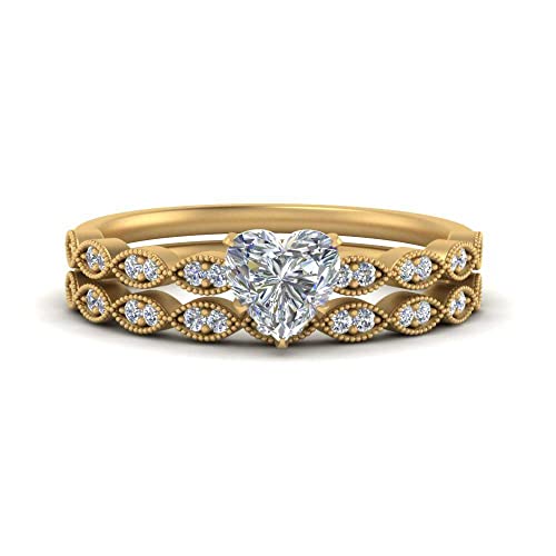 Alliance délicate plaqué or jaune : bague de mariage antique personnalisable avec pierre de naissance
