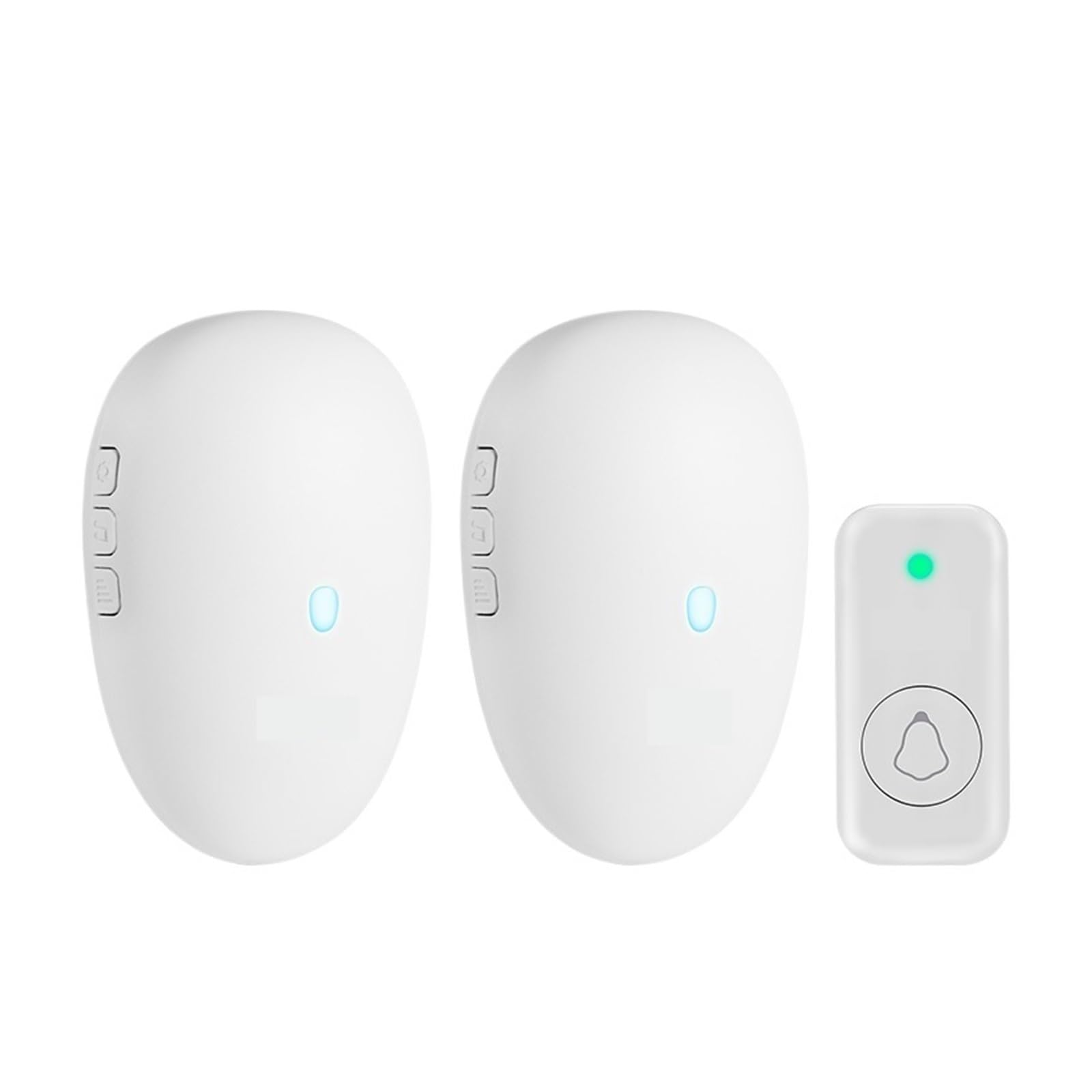 Sonnette sans fil M521 avec carillon de bienvenue LED pour maison