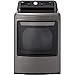 LG DLEX7800VE 7.3 cu.ft. Smart wi-fi Enabled Electric Dryer with TurboSteam - Graphite Steel