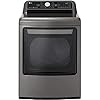 LG DLEX7800VE 7.3 cu.ft. Smart wi-fi Enabled Electric Dryer with TurboSteam – Graphite Steel