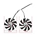 inRobert GA92A2H 87mm GTX1660s RXT2060 Graphics Card Fan for Zotac GTX 1660 Ti Super AMP, RTX 2060 2070 Super Mini/Twin Fan